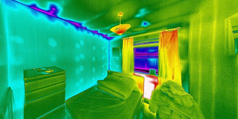 Thermal Imaging Surveys Show Missing Insulation